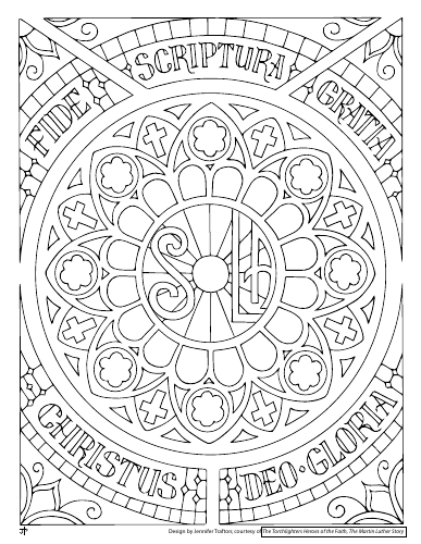Luther coloring6
