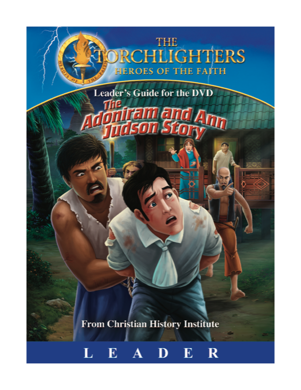 Adoniram and Ann Judson — leader guide cover